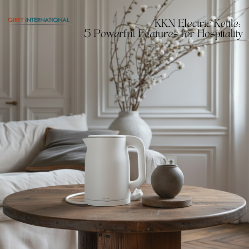 KKN Electric Kettle featuring auto cut off and dry boil protection