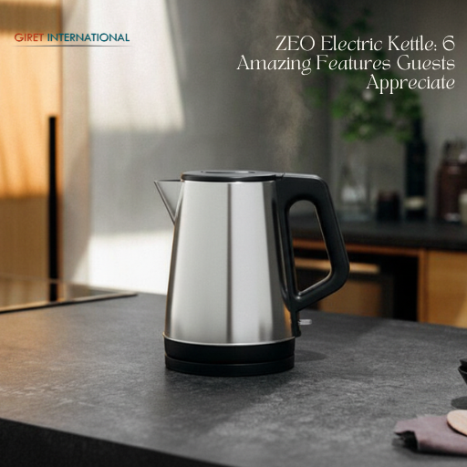 Stainless steel electric kettle with fast boiling feature