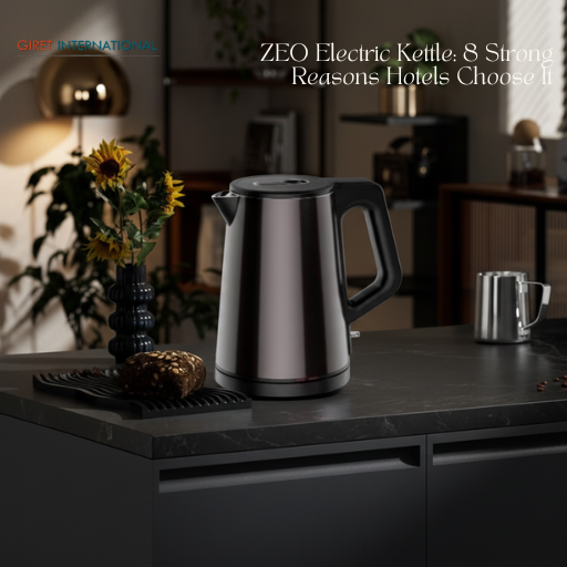Fast heating electric kettle for business travelers