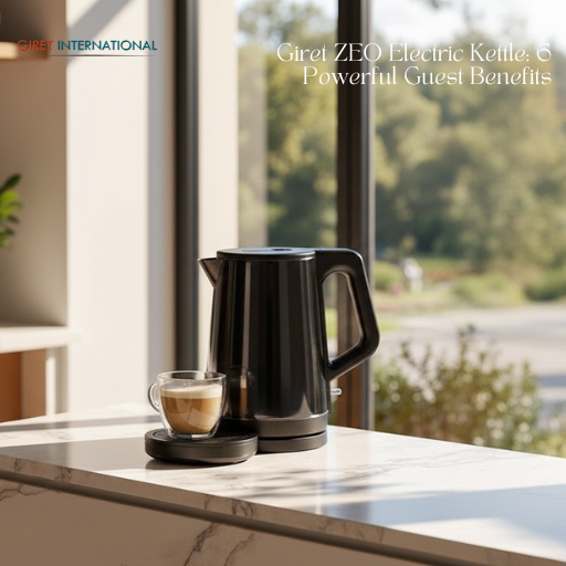 Stylish Giret ZEO Electric Kettle for boutique and luxury hotels