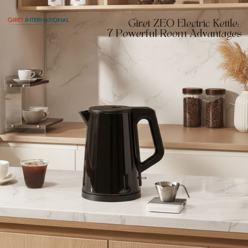 Hospitality-approved ZEO Electric Kettle with concealed heating plate