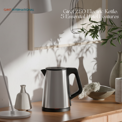 Premium Giret ZEO Electric Kettle designed for modern hospitality use