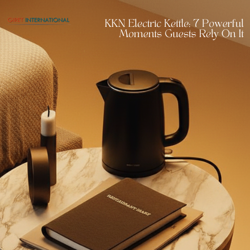 KKN Electric Kettle one litre capacity ideal for guest room comfort