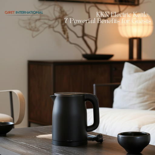 KKN Electric Kettle one litre capacity ideal for guest room comfort