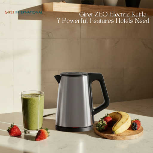 Hotel-grade ZEO Electric Kettle with double-wall safety insulation