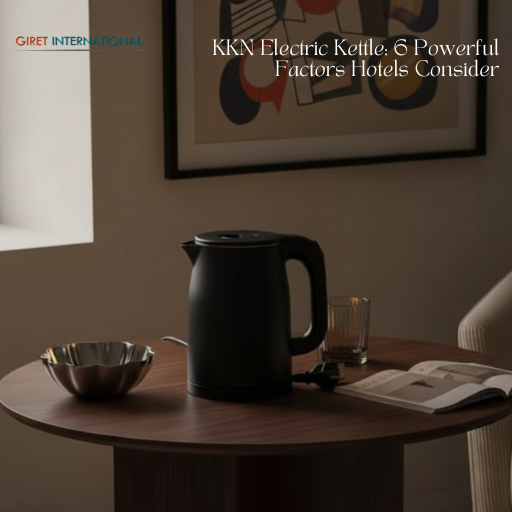 KKN electric kettle supporting safe boiling in hotel guest rooms