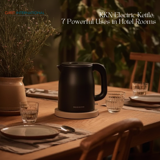 KKN Electric Kettle one litre capacity ideal for guest room comfort