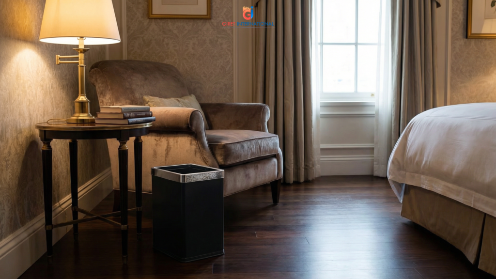 Hotel grade dustbin for hotels from trusted supplier Giret International