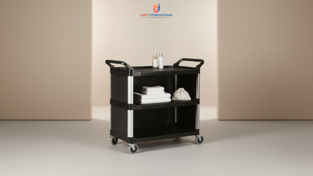 Giret HK trolley designed for hotel linen and utility handling