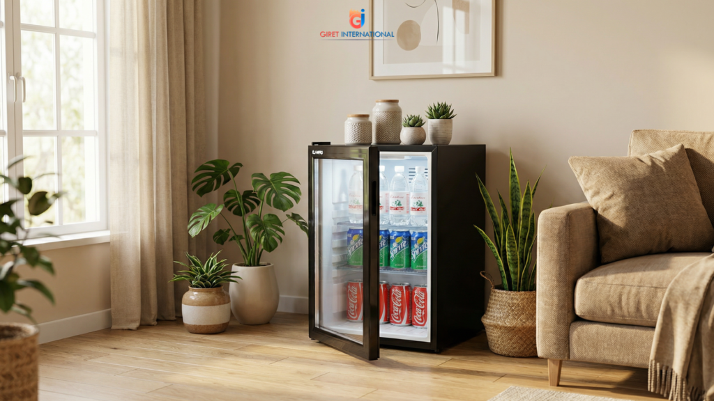 Giret International hotel mini fridge 55L for guest rooms