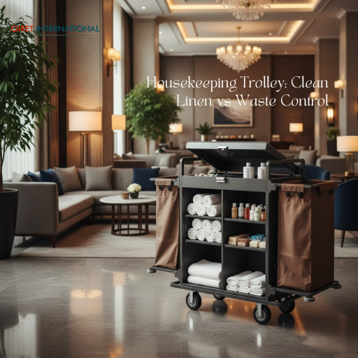 Hotel housekeeping trolley solution by Giret International