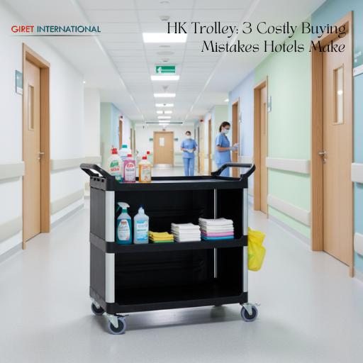 Professional HK trolley by Giret International for hotels