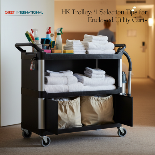 HK Trolley: 4 Selection Tips for Enclosed Utility Carts