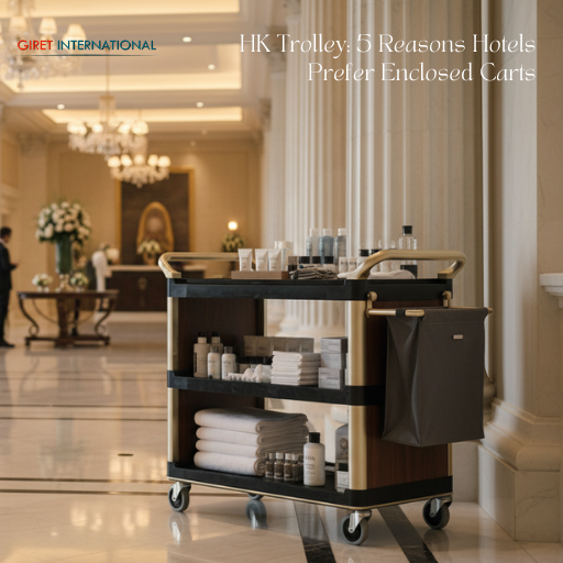 HK trolley hotel model by Giret with closed side panels