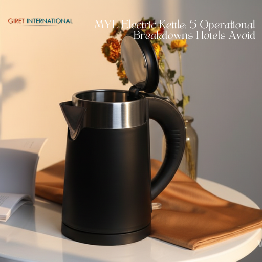 MYL electric kettle stainless steel interior for hospitality use