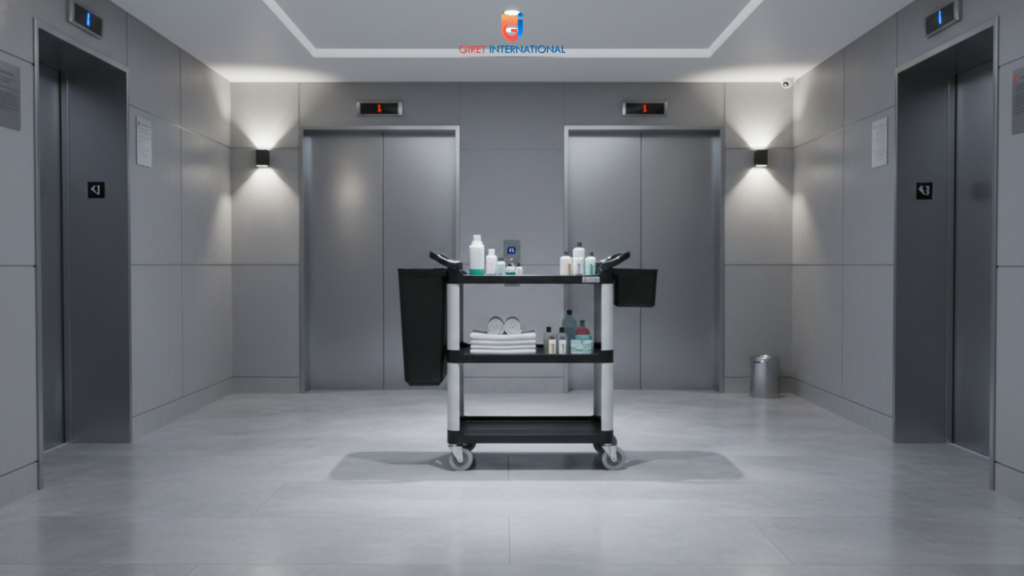 service trolley fiber for hotels by giret international