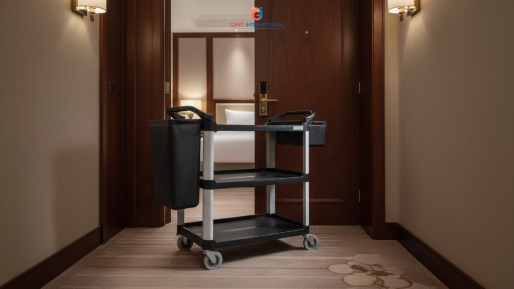 service trolley fiber reliable hotel service solution