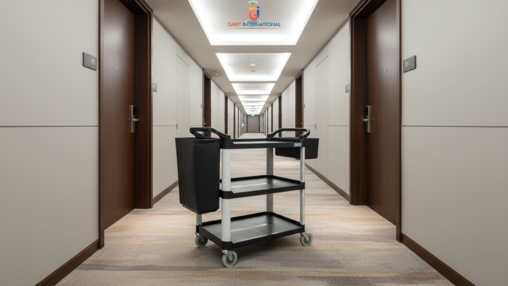 service trolley fiber modern hospitality trolley