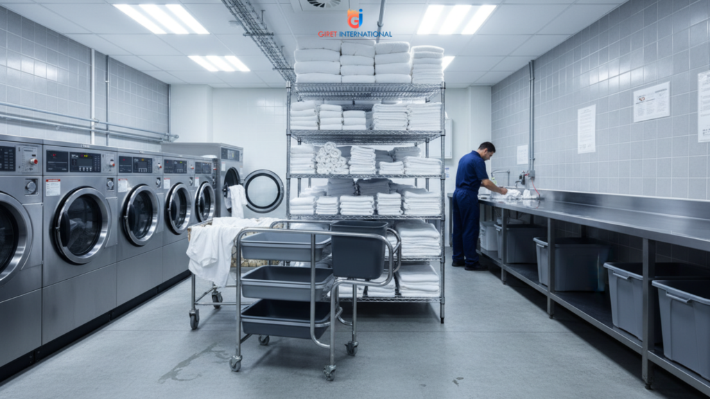 Restaurant Collection Trolley 3 tier SS grey hotel clearing cart