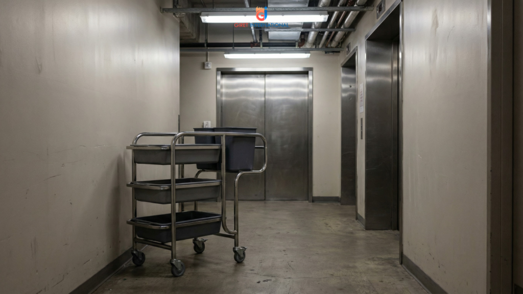 Restaurant Collection Trolley kitchen dish collection transport cart