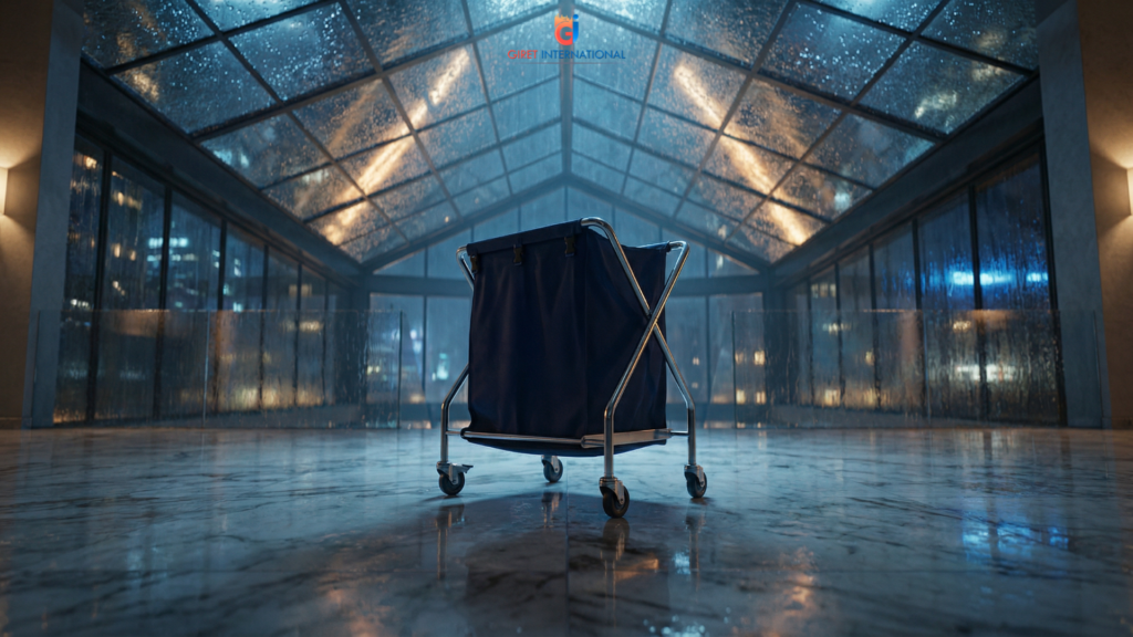 Soiled Linen Trolley 77x50x99 cm hotel laundry solution