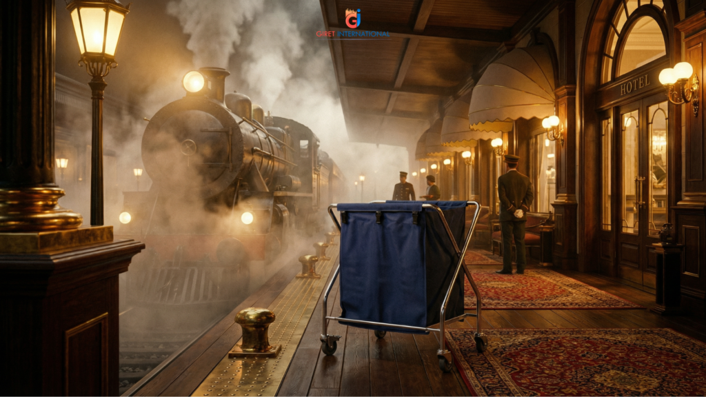 Soiled Linen Trolley commercial hospitality equipment