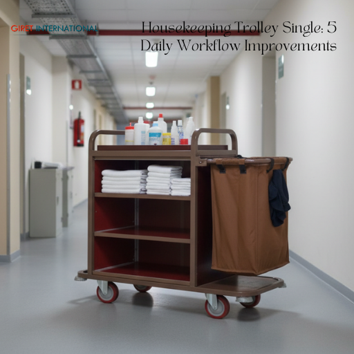 Housekeeping Trolley Single: 5 Daily Workflow Improvements