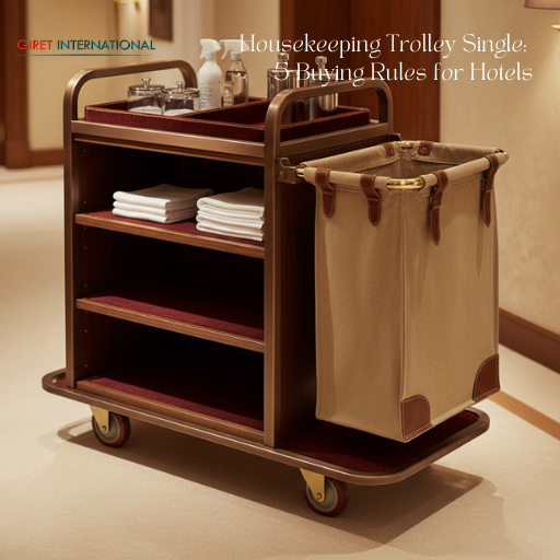 Housekeeping Trolley Single: 5 Buying Rules for Hotels
