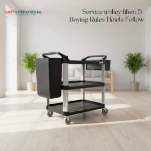 service trolley fiber modern hotel service equipment
