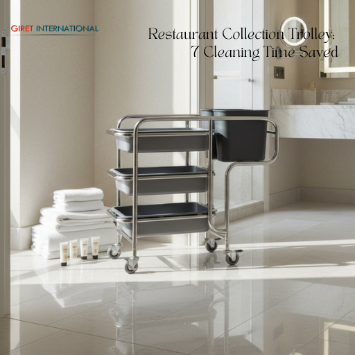 Restaurant Collection Trolley used by waiter during peak hours