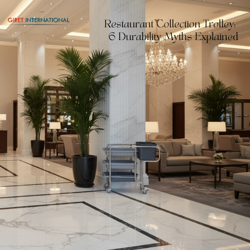 Restaurant Collection Trolley durable SS201 hotel equipment