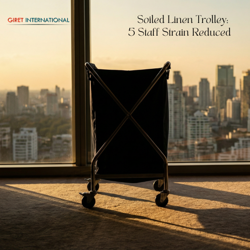 Soiled Linen Trolley heavy load linen transport cart