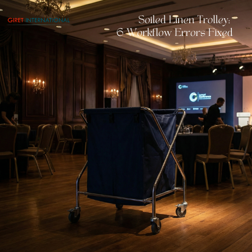 Soiled Linen Trolley hotel corridor linen movement solution