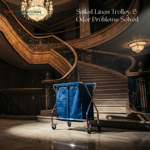 Soiled Linen Trolley canvas bag hotel service trolley