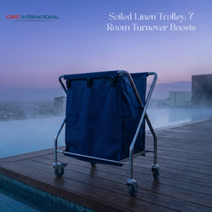 Soiled Linen Trolley used sheets and towel transport cart