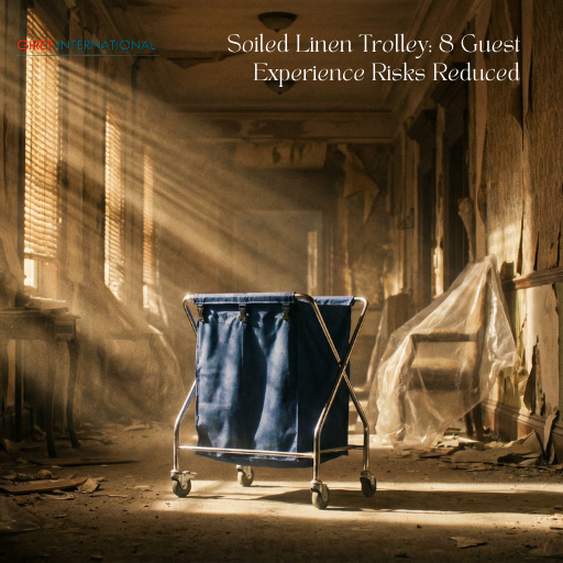 Soiled Linen Trolley high capacity linen storage trolley