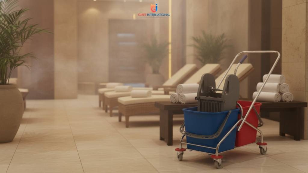 Wringer Trolley professional janitorial cleaning trolley