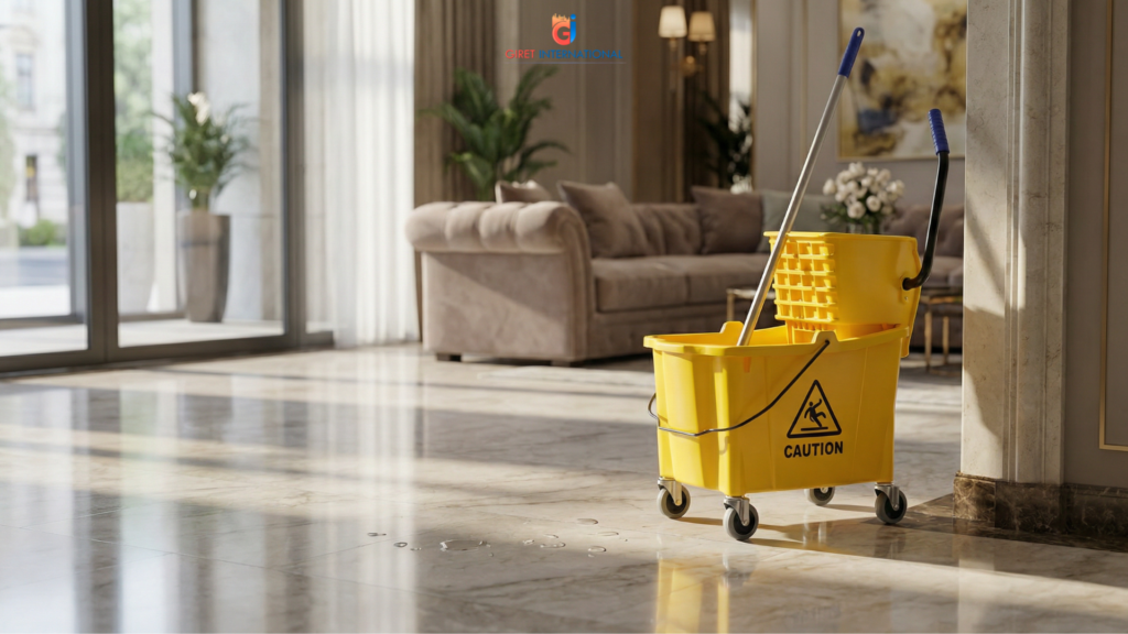 Wringer trolley single by Giret International durable build