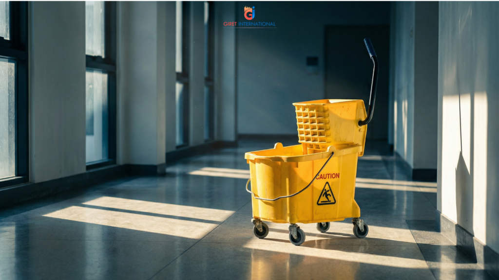 Wringer trolley single by Giret International professional use