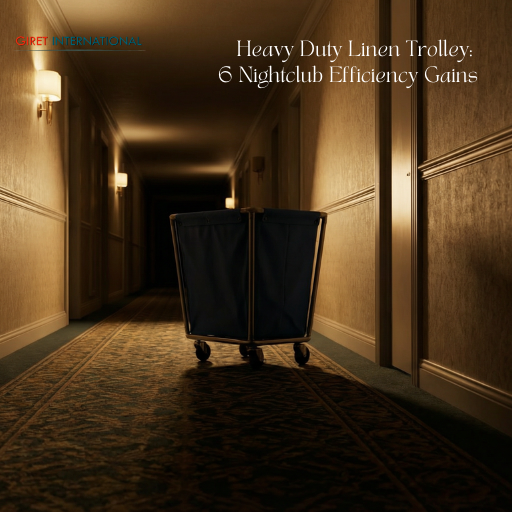 Heavy Duty Linen Trolley professional hotel laundry collection