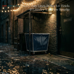 Heavy Duty Linen Trolley linen handling equipment for hotels