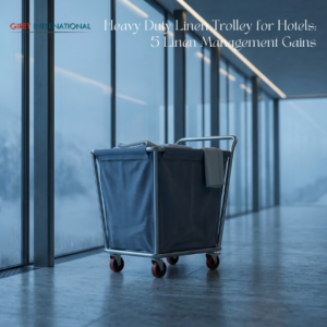 Heavy Duty Linen Trolley commercial hospitality laundry trolley