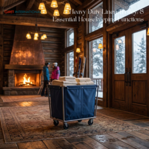 Heavy Duty Linen Trolley industrial hotel laundry solution