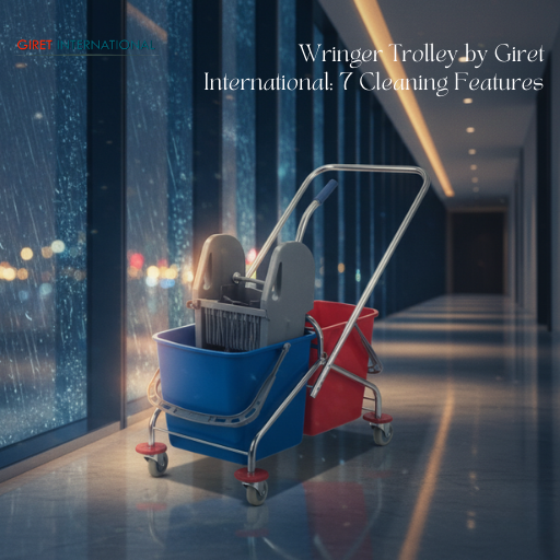 Wringer Trolley industrial mop wringer bucket system