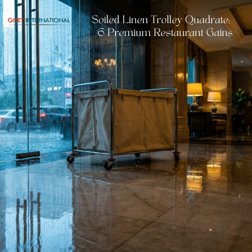Soiled Linen Trolley Quadrate professional linen unit