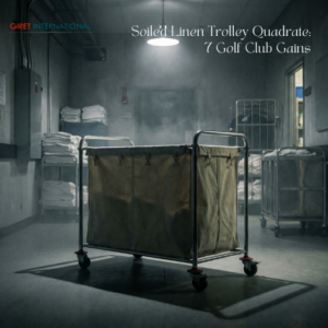 Soiled Linen Trolley Quadrate hotel operations tool