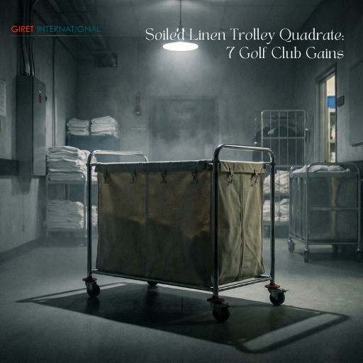 Soiled Linen Trolley Quadrate hotel operations tool