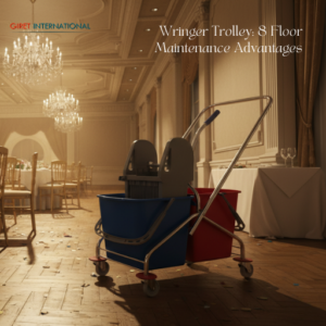 Wringer Trolley hotel housekeeping cleaning bucket cart