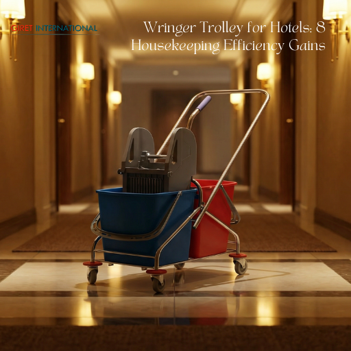 Wringer Trolley hotel corridor floor cleaning cart