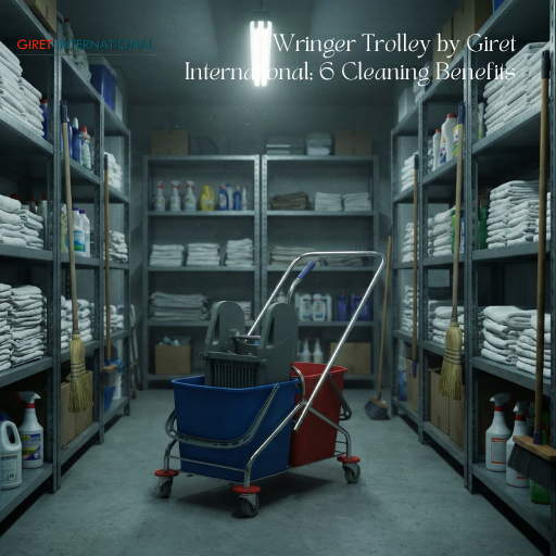 Wringer Trolley janitorial floor cleaning trolley